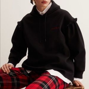 Simone Rocha x H&M. Flared hoodie
